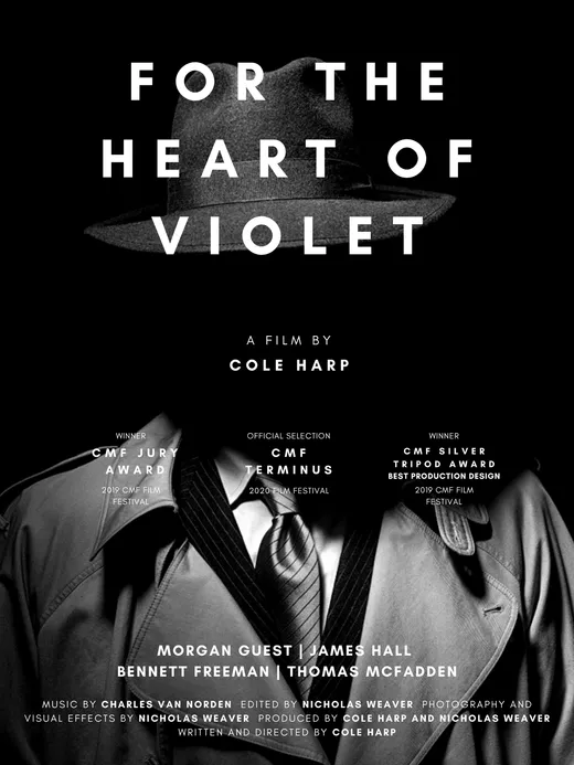 For the Heart of Violet — poster