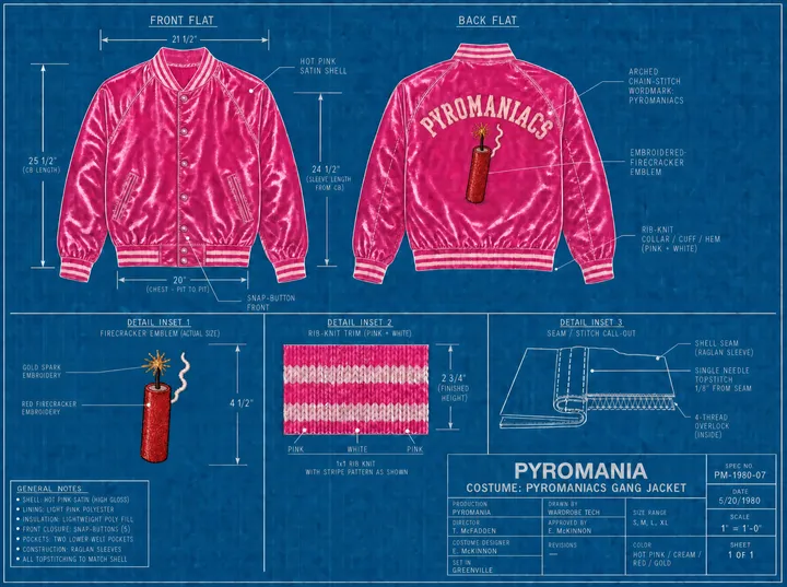 Pyromaniacs jacket concept
