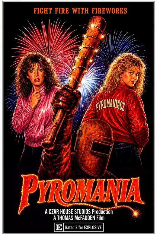 Pyromania — poster