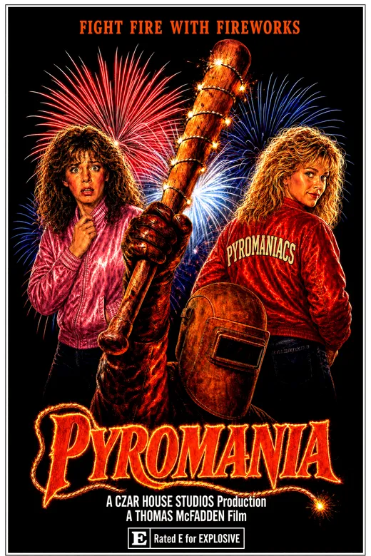 Pyromania — poster